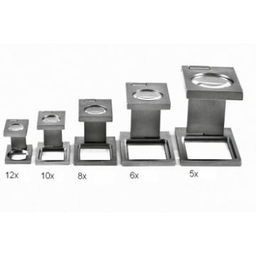 Linen Tester - selection of magnifications - Brass+