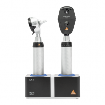 [A-153.24.422] - BETA 200 Ophthalmoscope + BETA 400 F.O. Otoscope + 2x BETA4 NT Rechargeable Handle + NT4 Table Charger