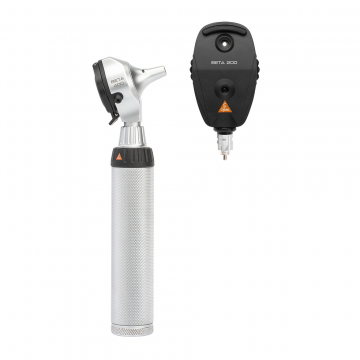 [A-153.10.118] - BETA Set 2.5V - BETA 400 F.O. Otoscope + BETA 200 Ophthalmoscope + BETA Battery Handle