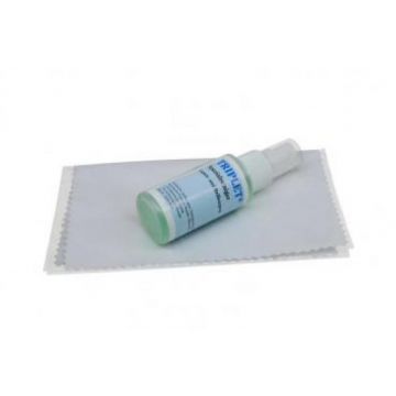 Microfiber Cloth + Cleaning Spray