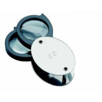 SCHWEIZER Einschlaglupe - 6/4x 30mm - zwei Linsen